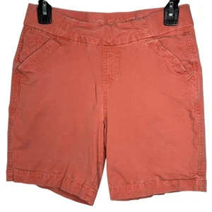 Jag Jeans Classic Fit Coral Cotton Blend Chino Shorts Women's 2 - Picture 1 of 7