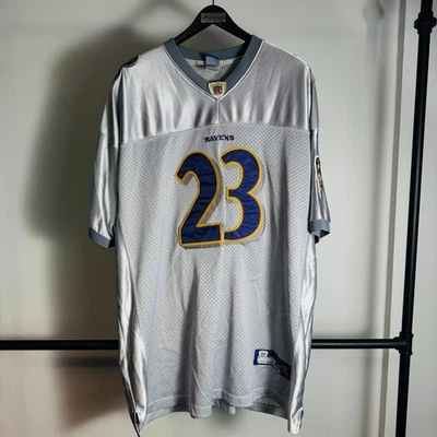 男式 Reebok 巴尔的摩乌鸦队 McGahee NFL 足球球衣 60 码 — 第 1/2 张图片