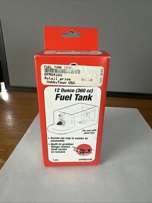 Vintage 1993 Great Planes 12ounce 360cc Fuel Tank New Old Stock - Image 1 of 4