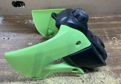 2007 kawasaki klx110 gas tank drz110 drz 110 klx fuel cap - Image 1 of 4