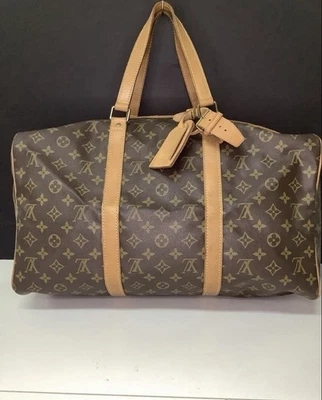 Louis Vuitton Keepall 45 Monogram Canvas Vintage Reisetasche - Bild 1 von 4