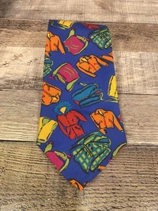 Gap Men’s Necktie Colorful Jackets Outerwear Sweater Pattern NWT 55” - Picture 1 of 6