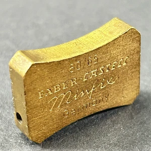 Vintage Brass Faber Castell Minfix Lead Sharpener 50/65 (Not Pencil) - Picture 1 of 7