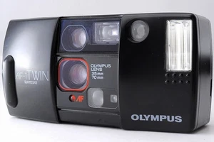 ALL WORKS! [ MINT ] Olympus AF-1 TWIN QD Point & Shoot Film Camera from JAPAN - Picture 1 of 19