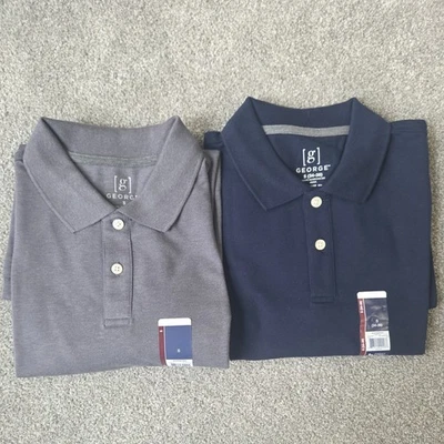 Pack de 2 camisas de vestir nuevas pequeñas para hombre Foto 1 de 3