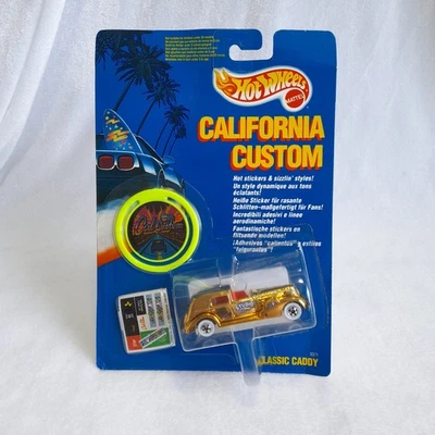 Hot Wheels California Custom Classic Caddy 1990 Mattel Malaysia Vintage Die-Cast - Bild 1 von 4
