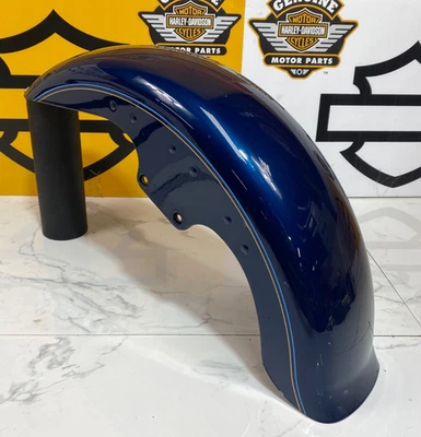 86-17 OEM Harley Softail Fat Boy Heritage FatBoy Front Fender - Image 1 of 4