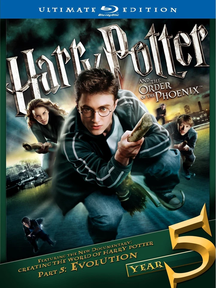 Harry Potter and the Order of the Phoenix (Two-Disc Ultimate Edition) [Blu-r... - Image 1 of 1
