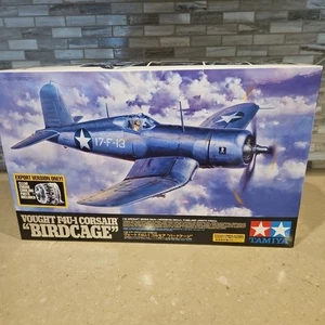 Tamiya 1/32 Vought F4U-1 Corsair Birdcage Model Kit #60324 (Export Version) NOB - Picture 1 of 22