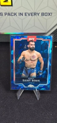 2025 Topps UFC Sapphire Base Benoit Saint Denis #162 - Image 1 of 2