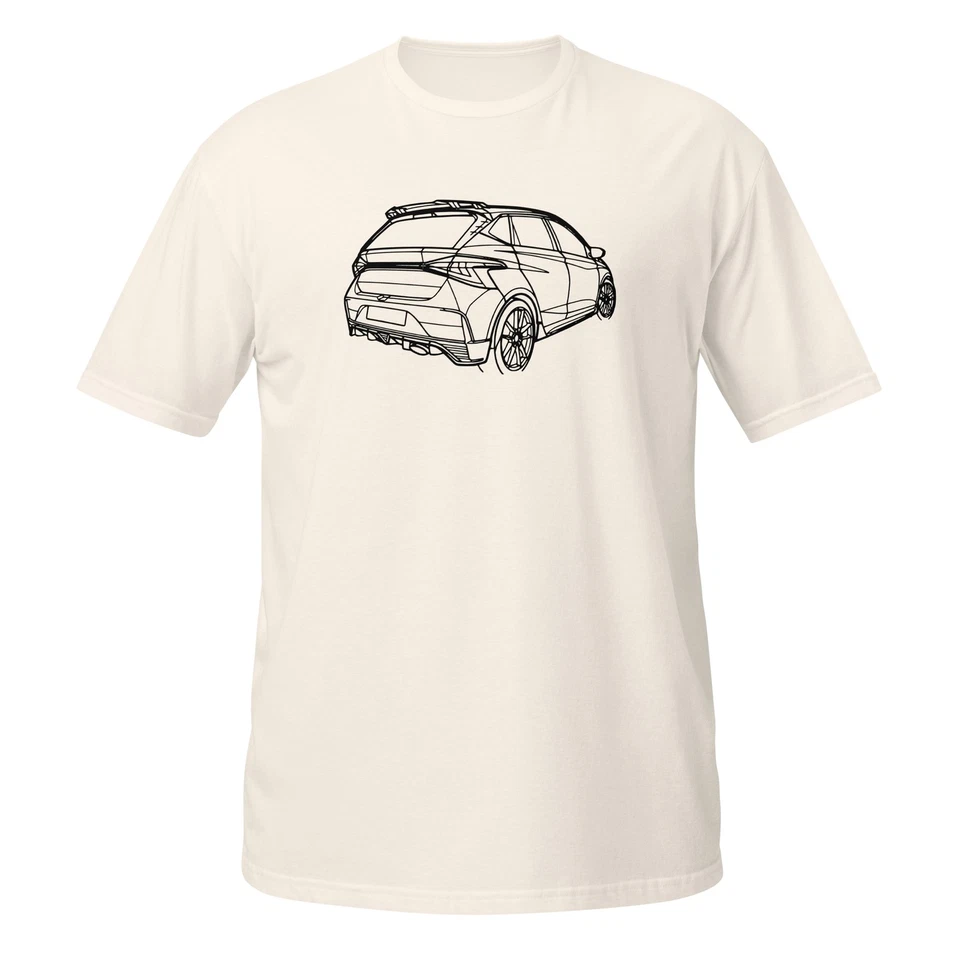 Comfy T-Shirt For Ford Hyundai i20N Car Lovers Birthday Gift Stylish Tee Shirt - Image 1 of 1