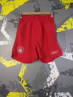 Pantalones Cortos de Fútbol Liverpool Home 2004-2006 Rojo Reebok Young Talla M ig93 Foto 1 de 4