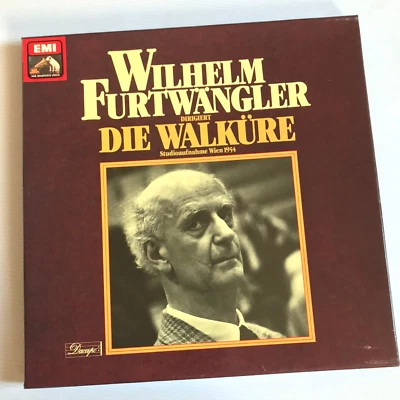 Furtwangler - Wagner Die Walkure VPO EMI 5x LP Vinyl Box Set NM - Image 1 of 4