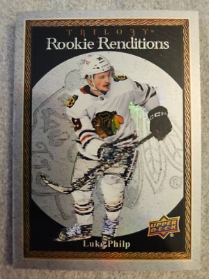 2023-24 Upper Deck Trilogy Rookie Renditions Luke Philp Card #RR-18 - Image 1 of 2