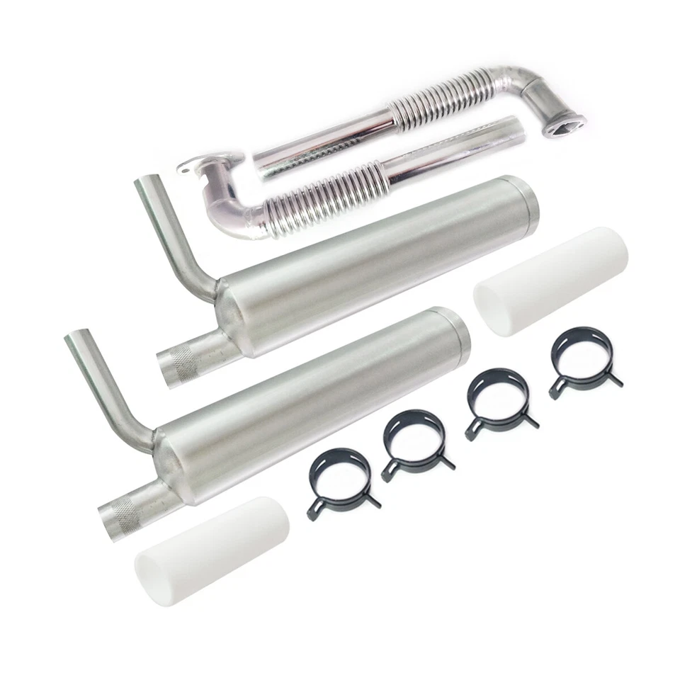 Front Muffler Exhaust Canister Flexible Header Teflon for EME100 DLE111 DLE120CC - Image 1 of 4