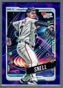 2024 Topps Cosmic Chrome Blake Snell refractor púrpura #/150 Giants SP - Imagen 1 de 2