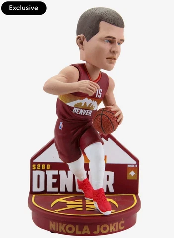 Nikola Jokic Denver Nuggets City Jersey Exclusive Bobblehead FOCO Cover