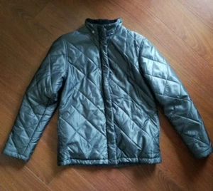 GUESS JEANS Fleece Lined Jacket - Puffer Style - Slate Grey - Picture 1 of 6