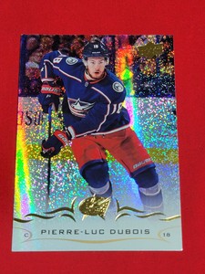 2018-19 Upper Deck Pierre-Luc Dubois Speckled Rainbow Foil #51 ePack In Hand!