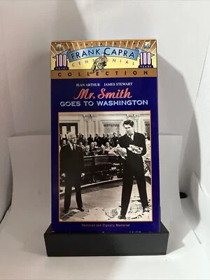 Mr. Smith Goes to Washington VHS Video Jean Arthur James Stewart Foto 1 de 3