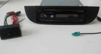 Autorradio ALPINE DAB para Fiat 500 , Altavoz, Bluetooth, USB MP3 Negro - Imagen 1 de 4