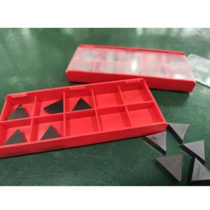 10PCS TPG-322 C5 TIN Triangle Insert CNC Carbide turning inserts TPGN160308 - Picture 1 of 4