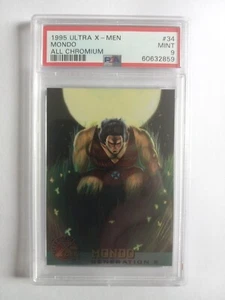 1995 Fleer Ultra Marvel X-Men All-Chromium PSA 9 Mint Mondo 34 - Picture 1 of 2
