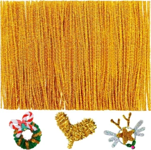 200Pcs Pipe Cleaners, Pipe Cleaners for Crafts, Craft Supplies Chenille Stems fo - Picture 1 of 6