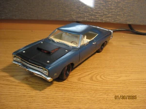 1/18 SCALE 1969 DODGE SUPER BEE, IN BLUE BY ERTL / AMERICAN MUSCLE #7151 - Picture 1 of 22