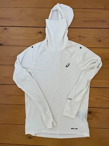 ASICS Metarun Winter Long Sleeve Hoodie - Birch - Small - Picture 1 of 2