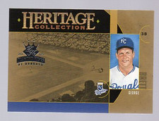 2005 Diamond Kings Heritage Collection #HC13 George Brett - NM-MT