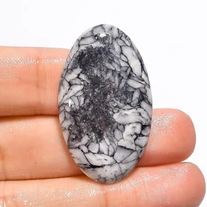 31.50 Cts Genuine Pinolith Jasper Loose Gemstone Oval Cabochon 36X21X5 mm - Picture 1 of 6