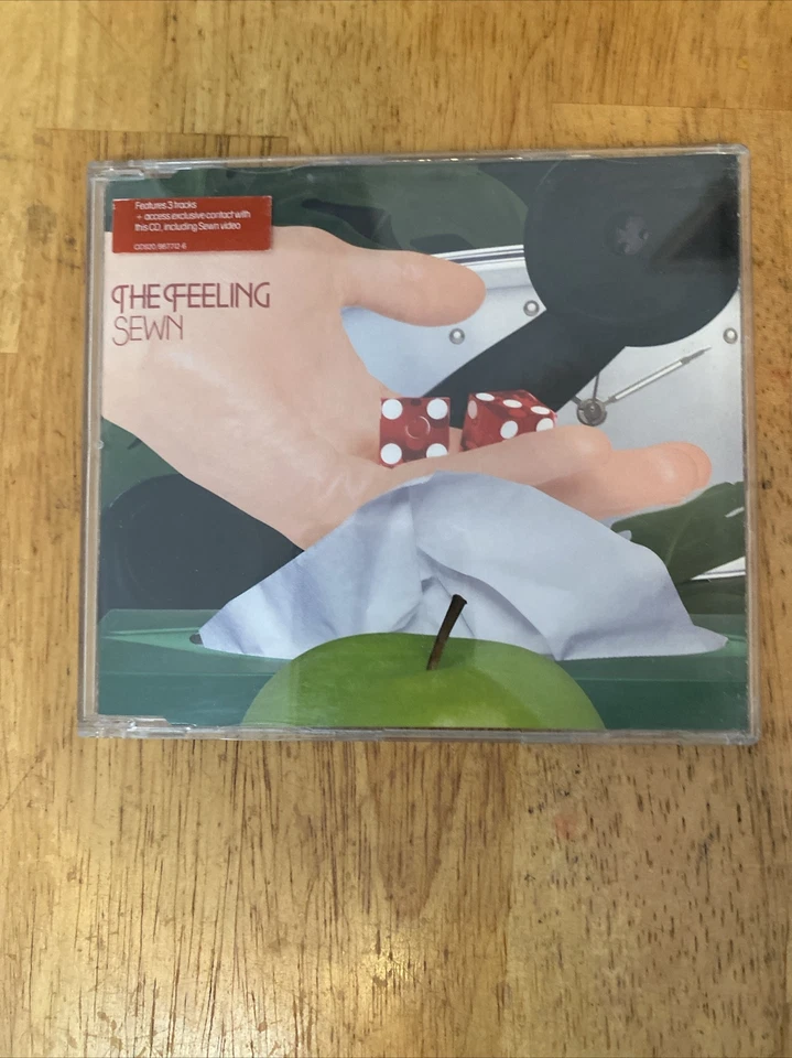 The Feeling Sewn EU 3 Track CD 2006 Universal Island Records Issue - Imagem 1 de 4
