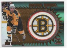 1997-98 PACIFIC TEAM CHEKLIST RAY BOURQUE