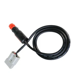 50 Amp For Anderson Male Plug To Male Adapter Black 50cm 16awg - Picture 1 of 7