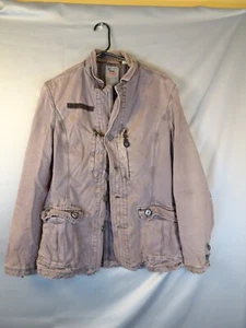 Triple Five Soul Jacket Mens Extra Large Brown Military Style Canvas Field Coat - Picture 1 of 17