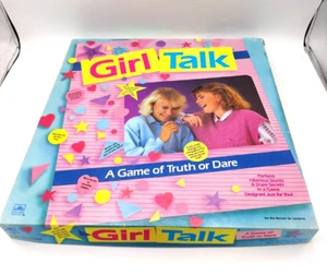 Vintage 1988 Girl Talk Truth or Dare Board Game No ZITS Girls Night - Picture 1 of 5