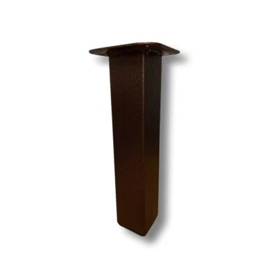 Antique Copper Square Metal Table Legs | Bench Legs |Bar  200mm -1000mm - Image 1 of 2