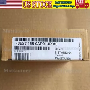 1 PIEZA 6ES7 158-0AD01-0XA0 6ES7158-0AD01-0XA0 para Siemens PLC nuevo en caja envío gratuito- - Imagen 1 de 1