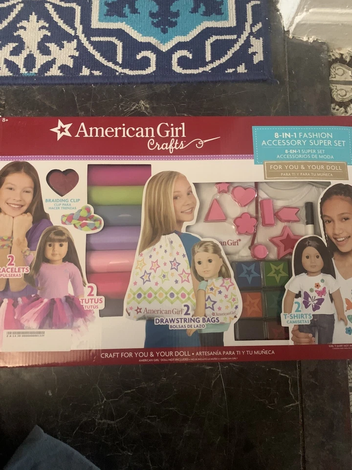 American Girl Crafts 8 in 1 Fashion Accessory Super Set 951968 F08