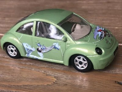 Burago VW Volkswagen Nuevo Escarabajo Verde Escarabajo 1:43 Diecast 1998 Foto 1 de 4