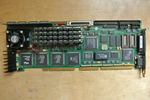 INDUSTRIAL COMPUTER SOURCE SB586PV REV D P166 CPU SINGLE BOARD COMPUTER VGA SCSI - Picture 1 of 6