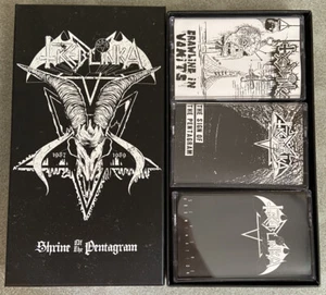 Treblinka Shrine Of The Pentagram New Demo Cassette Boxset Vomits Box Set Tiamat - Picture 1 of 12