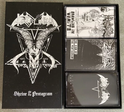 Treblinka Shrine Of The Pentagram New Demo Cassette Boxset Vomits Box Set Tiamat - Image 1 of 4