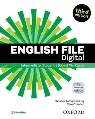 ENGLISH FILE DIGITAL INTERMEDIATE STUDENT'S BOOK & WORKBOOK OXFORD 9780194558952 - Immagine 1 di 4