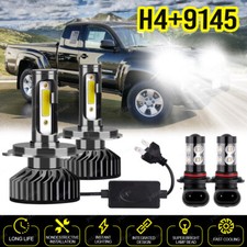 For Toyota Tacoma 2005-2011 Combo LED Headlight Kit Hi/Low Beam + Fog Light Bulb