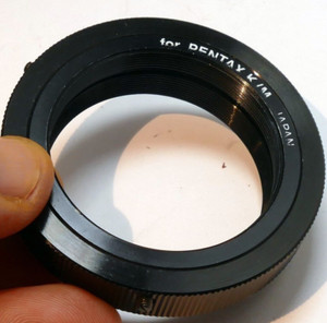 T2 Adapter Mount Ring for Pentax PK K/M  Lens camera
