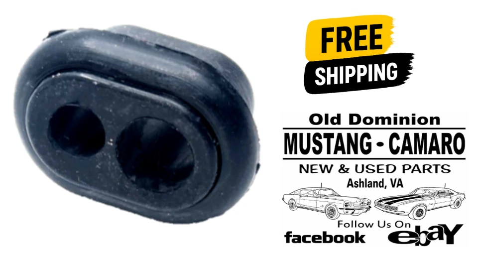 1967-1968 Mustang Rubber Grommet for Windshield Washer Pump Hose - Image 1 of 1