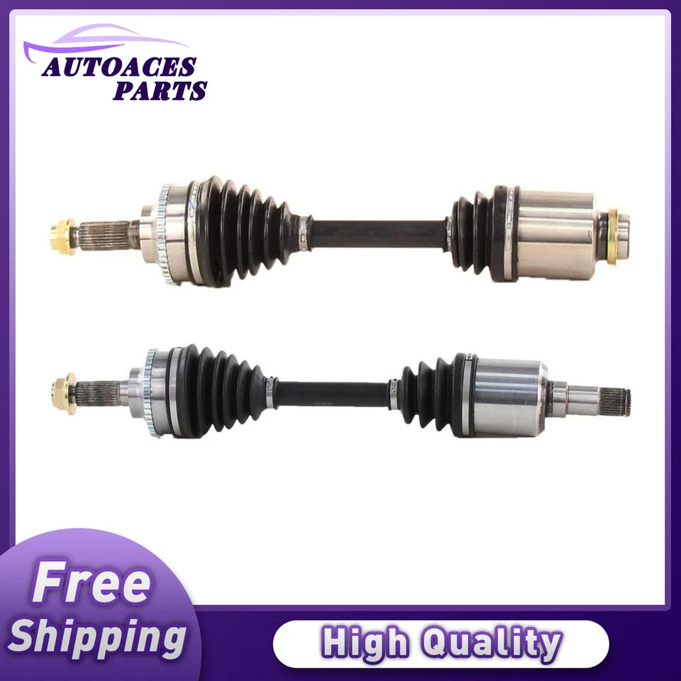 Se adapta a Mazda MPV FWD 2002-2006 Par de ejes delanteros CV SurTrack Set NUEVO Foto 1 de 2