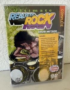 ULTIMATE REALISTIC ROCK Complete Drum Method 2 DVD Carmine Appice SEALED - Picture 1 of 3